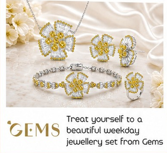 Jewellery set from Gems